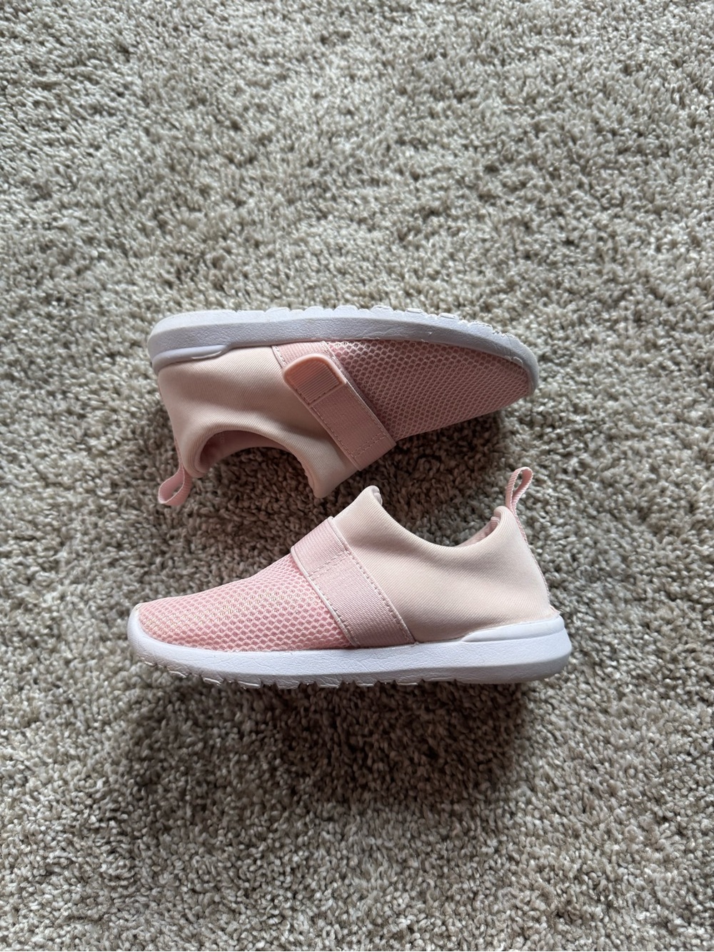 Cat & Jack Girls Pink Slip On Sneakers Size 8 Mesh Austen Slip-on water Shoes - Picture 5 of 13